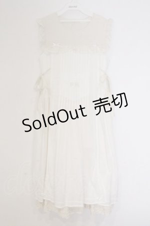 画像: PINK HOUSE / 配色ローンレイヤードワンピース  キナリ O-26-03-07-1076-LO-OP-OW-OS