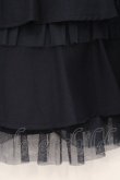画像2: Secret Honey / チュールフリルティアードスカート 2 ネイビー O-26-03-07-1011-CA-SK-IG-OS (2)
