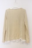 画像3: axes femme / BIGリボンプルオーバー M 生成り O-26-03-07-1032-AX-TO-IG-OS (3)