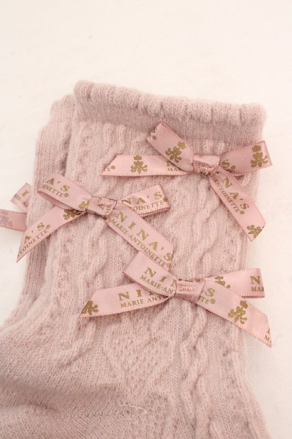 画像2: m petit by misako / AMCSNIフロートリボン 23-25cm ピンク O-26-03-07-074-LO-ZA-OW-OS (2)