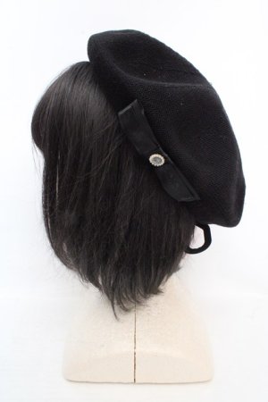 画像: m petit by misako / NINA's AMカメオベレー 57.5cm クロ O-26-03-07-083-LO-AC-OW-OS