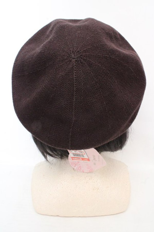 画像3: m petit by misako / NINA's AMカメオベレー 57.5cm ブラウン O-26-03-07-084-LO-AC-OW-OS (3)