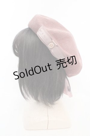 画像: m petit by misako / NINA's AMカメオベレー 57.5cm ピンク O-26-03-07-086-LO-AC-OW-OS