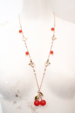 画像: axes femme / フルーツモチーフネックレス   O-26-03-07-091-AX-AC-OW-OS