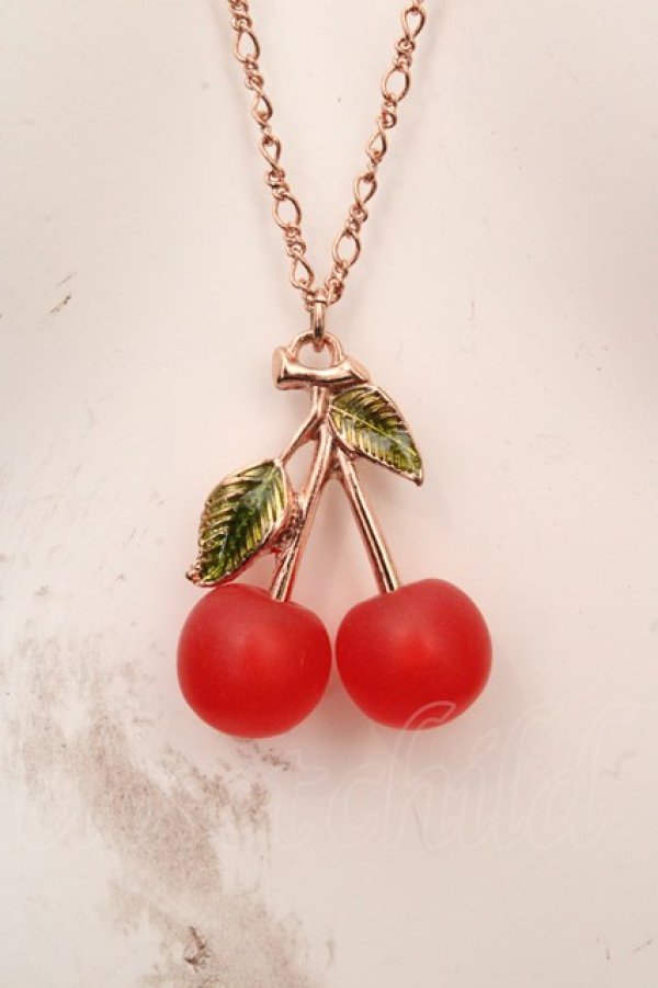 画像2: axes femme / フルーツモチーフネックレス   O-26-03-07-091-AX-AC-OW-OS (2)