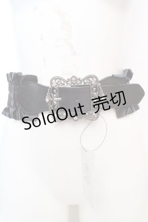 画像: axes femme / クラシカルバックルベルト  クロ O-26-03-07-095-AX-AC-OW-ZT0311E