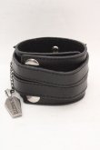 画像4: h.NAOTO / ベルトブレスレット  ブラック O-26-03-07-099-HN-AC-OW-OS (4)