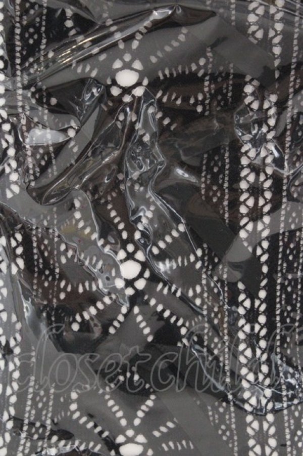 画像2: Hoshibako Works / 透かしレースリボンソックス  クロ O-26-03-07-2007-LO-ZA-IG-OS (2)