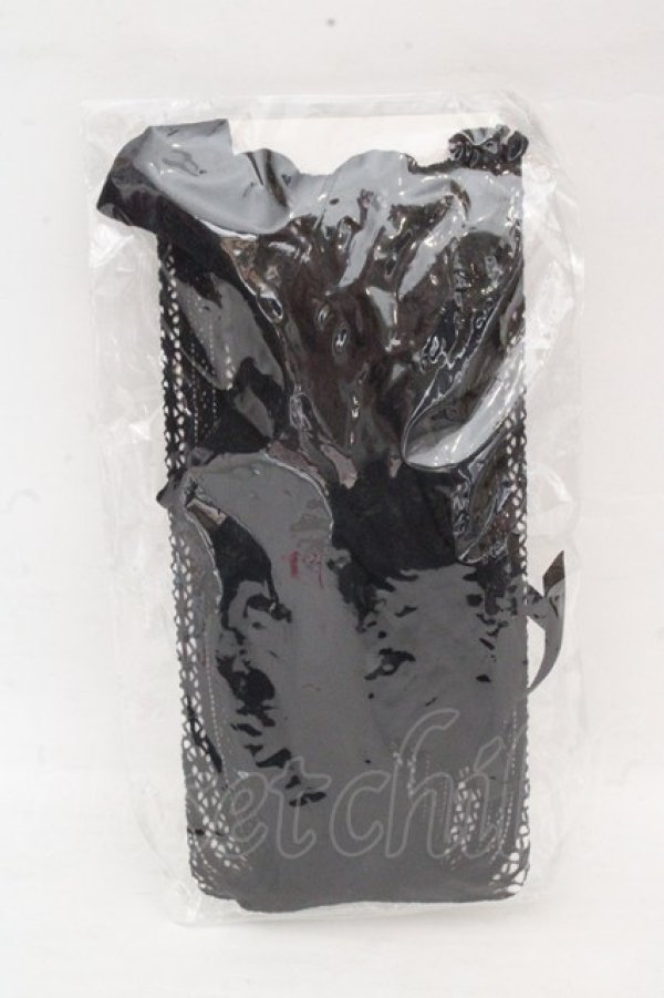 画像3: Hoshibako Works / 透かしレースリボンソックス  クロ O-26-03-07-2007-LO-ZA-IG-OS (3)