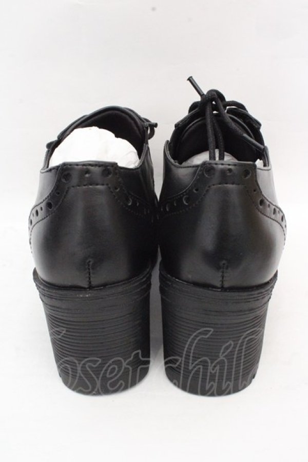 画像3: YOSUKE / レースアップシューズ S ブラック O-26-03-07-2008-PU-SH-IG-OS (3)