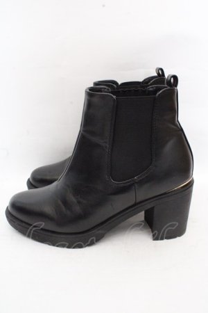 画像: YOSUKE / サイドゴアブーツ S ブラック O-26-03-07-2009-PU-SH-IG-OS