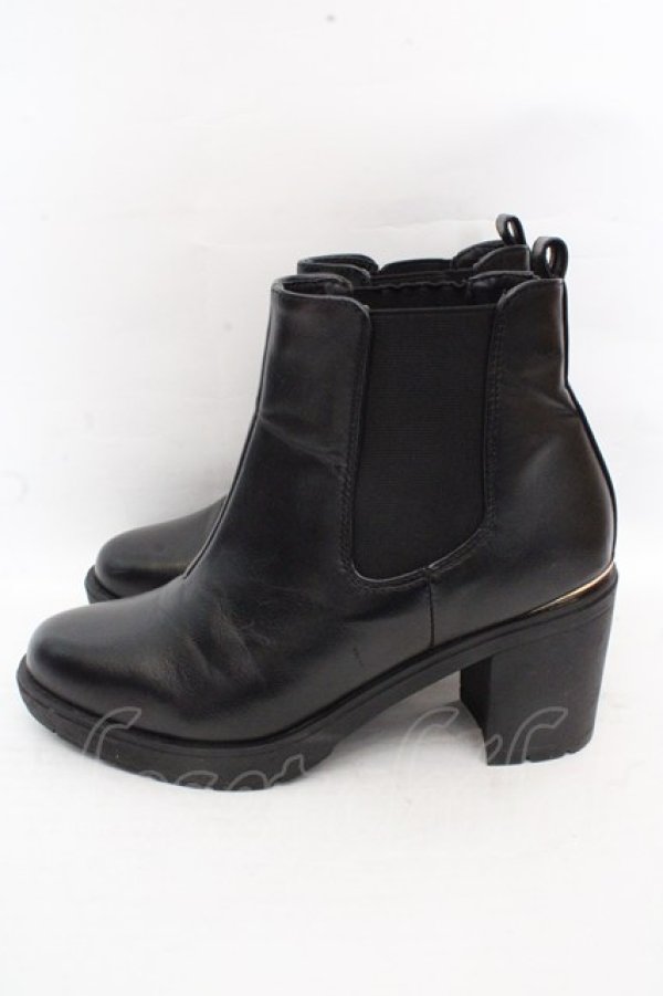 画像1: YOSUKE / サイドゴアブーツ S ブラック O-26-03-07-2009-PU-SH-IG-OS (1)