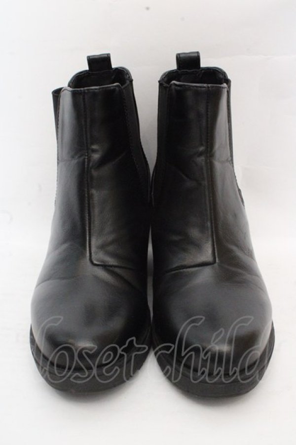 画像2: YOSUKE / サイドゴアブーツ S ブラック O-26-03-07-2009-PU-SH-IG-OS (2)