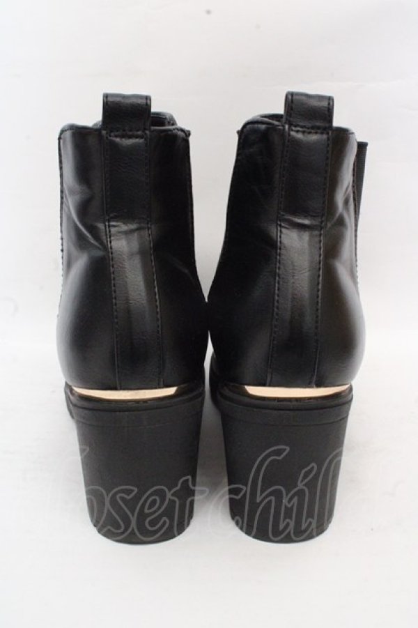 画像3: YOSUKE / サイドゴアブーツ S ブラック O-26-03-07-2009-PU-SH-IG-OS (3)