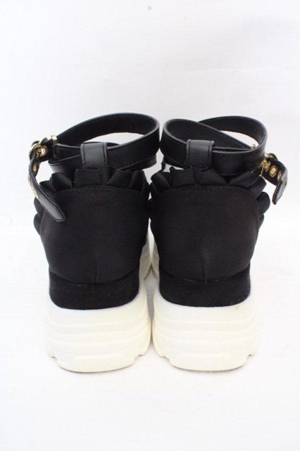 画像4: LIZ LISA / クロスストラップスニーカーサンダル M クロ O-26-03-07-2012-LO-SH-IG-OS (4)