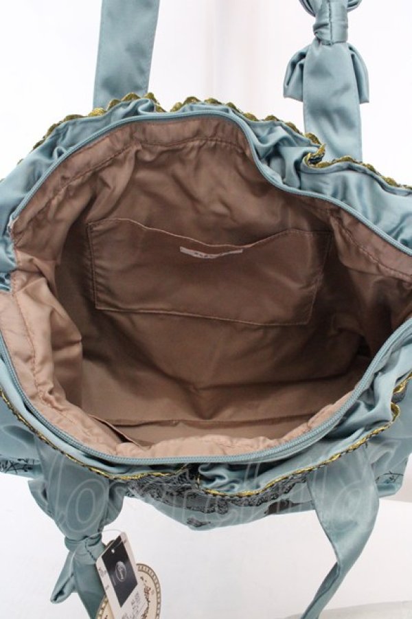 画像4: axes femme / DISNEYコラボアリスバッグ  グリーン O-26-03-07-017-AX-BG-OW-OS (4)