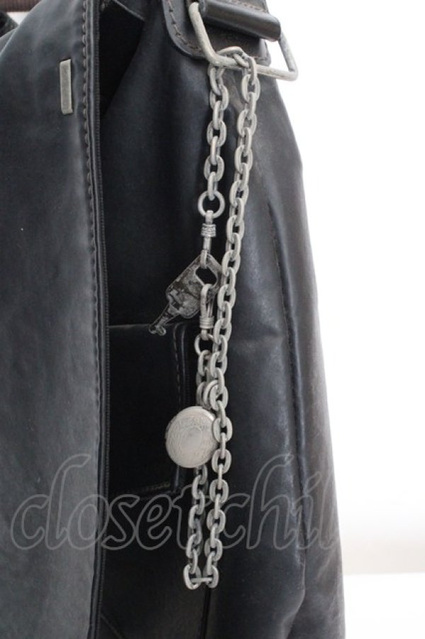 画像3: Jean Paul GAULTIER / チャーム付きメッセンジャーバッグ  ブラック O-26-03-07-020-GO-BG-YM-OS (3)