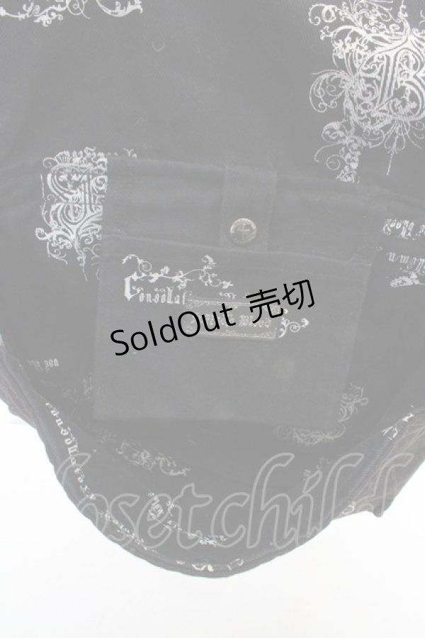 画像6: h.naoto Blood / オリジナルプリントレースアップリュック  ブラック O-26-03-07-032-HN-BG-IG-OS (6)