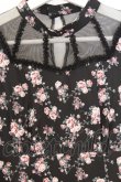 画像2: EATME / Rose Floral Patternワンピース S クロ O-26-03-08-031-LO-OP-OW-OS (2)