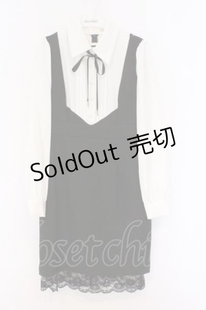 画像: EATME / メイドライクワンピース S クロ×シロ O-26-03-08-036-LO-OP-OW-OS