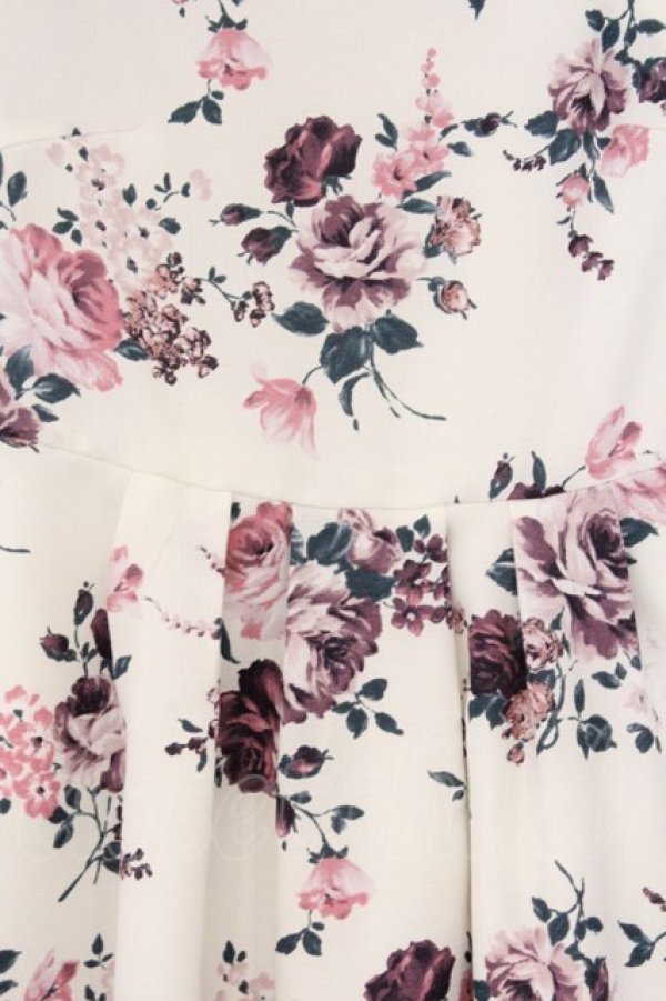 画像2: EATME / 花柄ワンピース XS アイボリー O-26-03-08-038-LO-OP-OW-OS (2)