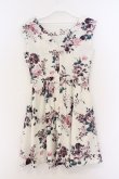 画像3: EATME / 花柄ワンピース XS アイボリー O-26-03-08-038-LO-OP-OW-OS (3)