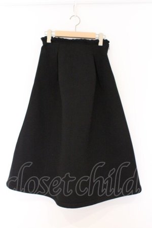 画像: EATME / ダンボールニットロングスカート F クロ O-26-03-08-042-LO-SK-OW-OS