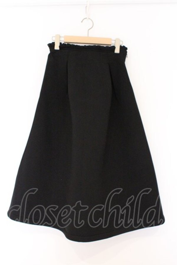 画像1: EATME / ダンボールニットロングスカート F クロ O-26-03-08-042-LO-SK-OW-OS (1)