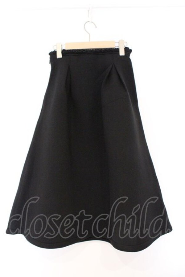 画像3: EATME / ダンボールニットロングスカート F クロ O-26-03-08-042-LO-SK-OW-OS (3)