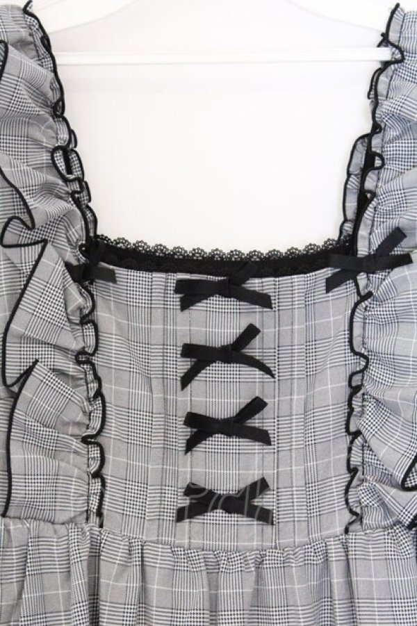 画像2: DearMyLove / フリルリボンジャンスカワンピース LL クロ O-26-03-08-007-EL-OP-OW-OS (2)