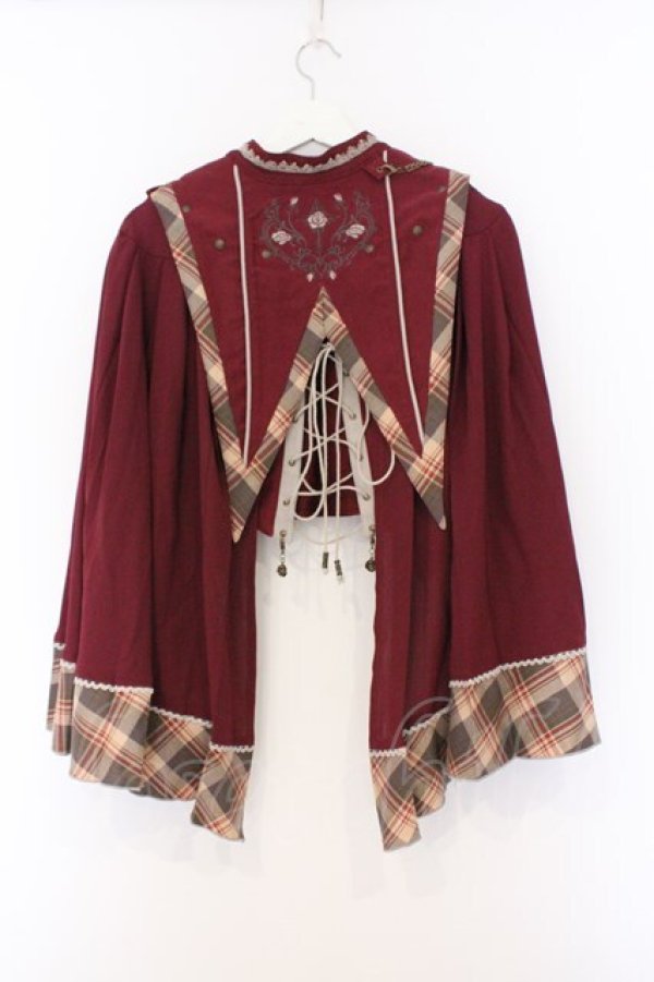 画像4: Ozz oneste / Rosy clown ジャケット  ワイン O-26-03-08-010-OO-JA-OW-OS (4)