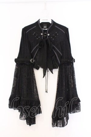 画像: Ozz oneste / Fairy tale Roseレースボレロ  ブラック O-26-03-08-012-OO-JA-OW-OS