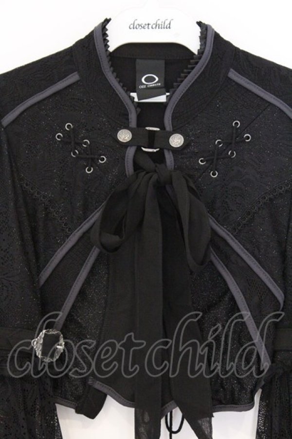 画像2: Ozz oneste / Fairy tale Roseレースボレロ  ブラック O-26-03-08-012-OO-JA-OW-OS (2)