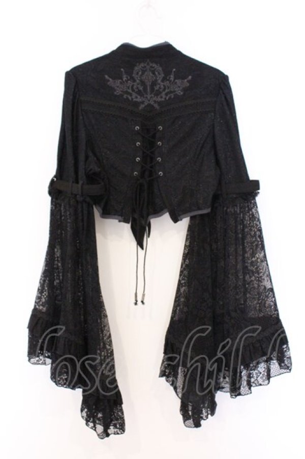 画像4: Ozz oneste / Fairy tale Roseレースボレロ  ブラック O-26-03-08-012-OO-JA-OW-OS (4)