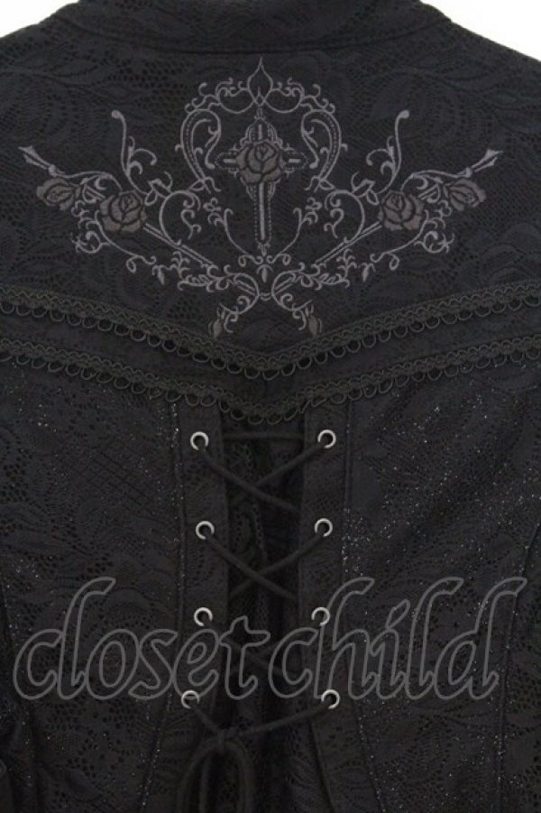 画像5: Ozz oneste / Fairy tale Roseレースボレロ  ブラック O-26-03-08-012-OO-JA-OW-OS (5)