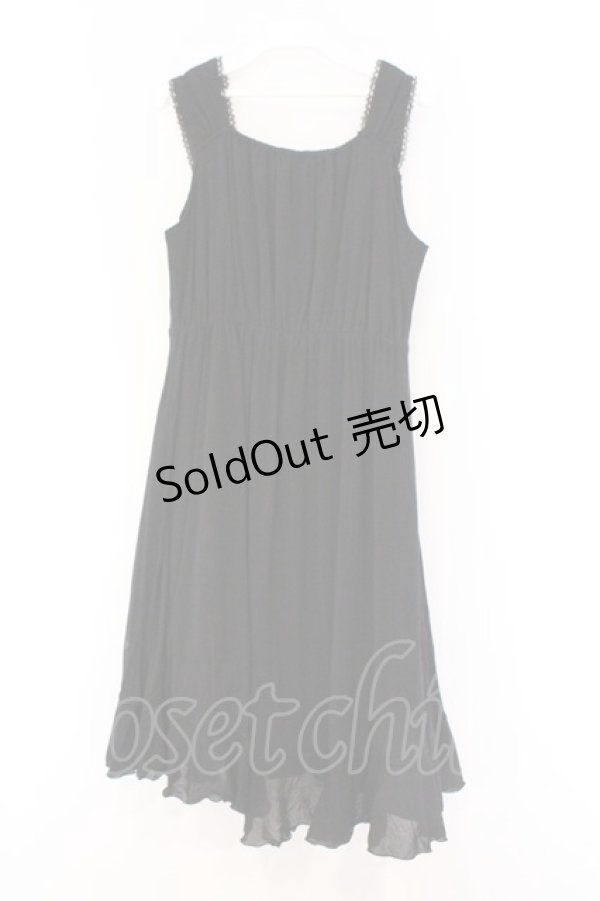 画像4: Ozz oneste / カメオエンジェルジャンパースカート  ブラック O-26-03-08-020-OO-OP-OW-OS (4)