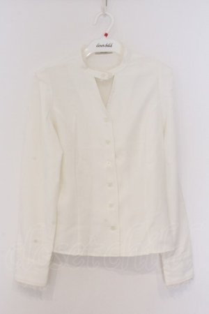 画像: EATME / 胸あきブラウス F オフシロ O-26-03-08-024-LO-BL-OW-OS