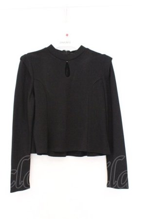 画像: EATME / 胸あきカットソー F クロ O-26-03-08-025-LO-TO-OW-OS