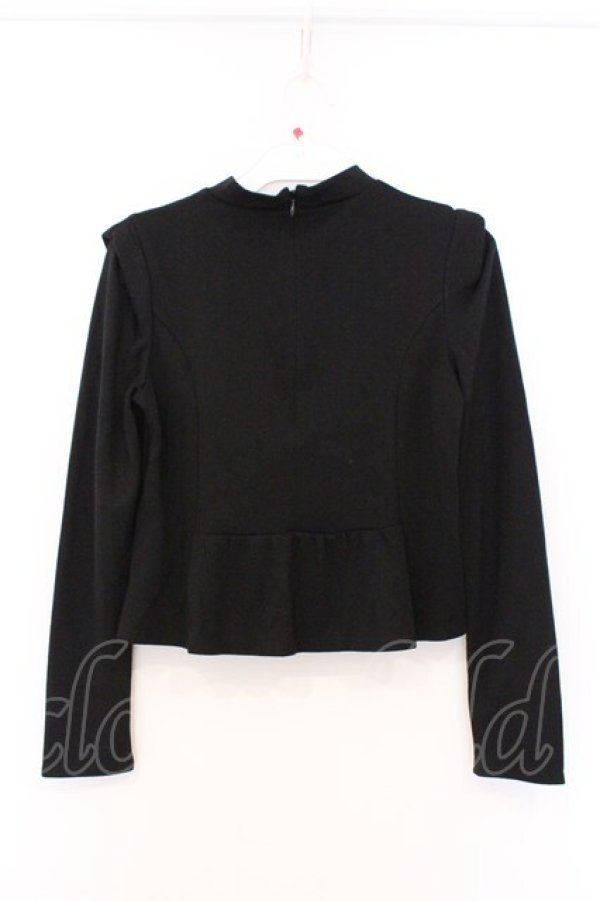 画像3: EATME / 胸あきカットソー F クロ O-26-03-08-025-LO-TO-OW-OS (3)