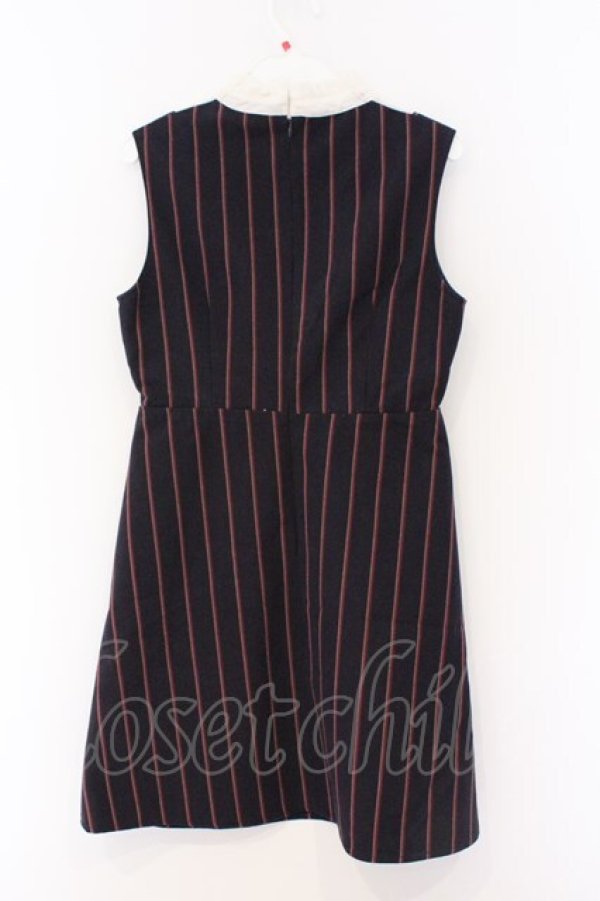 画像3: EATME / レジメンタルストライプワンピース S ネイビー O-26-03-08-028-LO-OP-OW-OS (3)