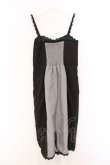 画像3: EATME / バイカラータイトワンピース S クロ×グレー O-26-03-08-029-LO-OP-OW-OS (3)