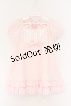 画像: Angelic Pretty / ジェラートチュニック風カットソー  ピンク O-26-03-09-031-AP-TO-IG-OS