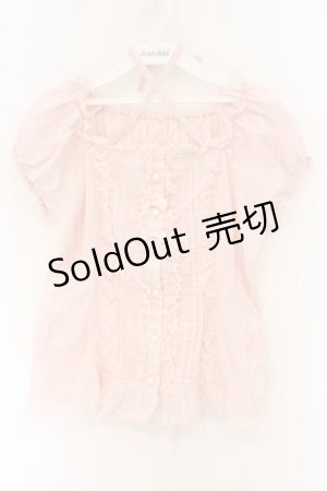 画像: Angelic Pretty / Nostalgicスクエアブラウス  ピンク O-26-03-09-032-AP-BL-IG-OS