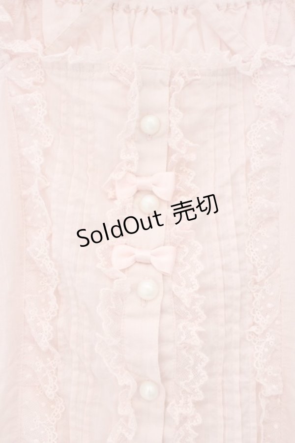 画像2: Angelic Pretty / Nostalgicスクエアブラウス  ピンク O-26-03-09-032-AP-BL-IG-OS (2)