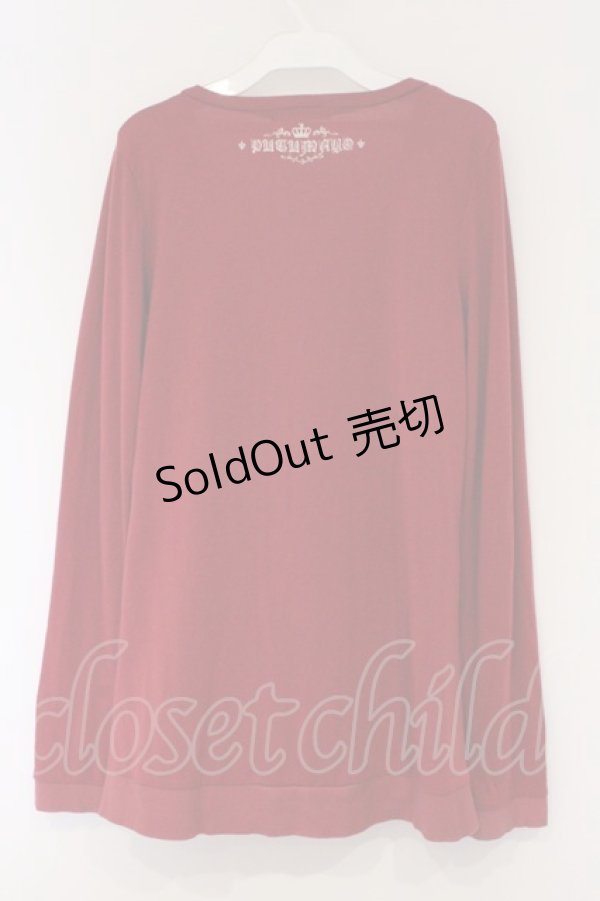 画像3: PUTUMAYO / エンブレムプリントカットカーデイガン  レッド O-26-03-09-037-PT-TO-IG-OS (3)