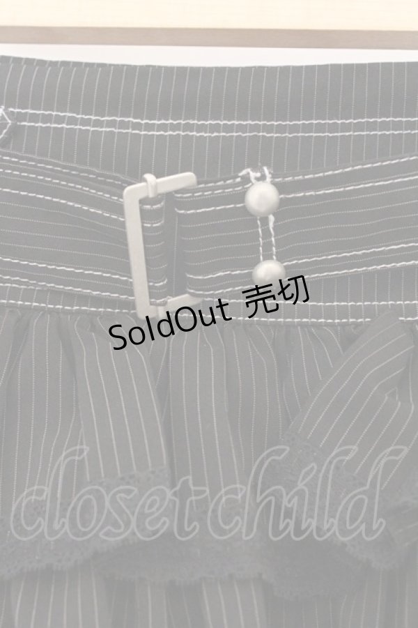 画像2: ALGONQUINS / ティアードミニスカート  ブラック O-26-03-09-040-AL-SK-IG-OS (2)