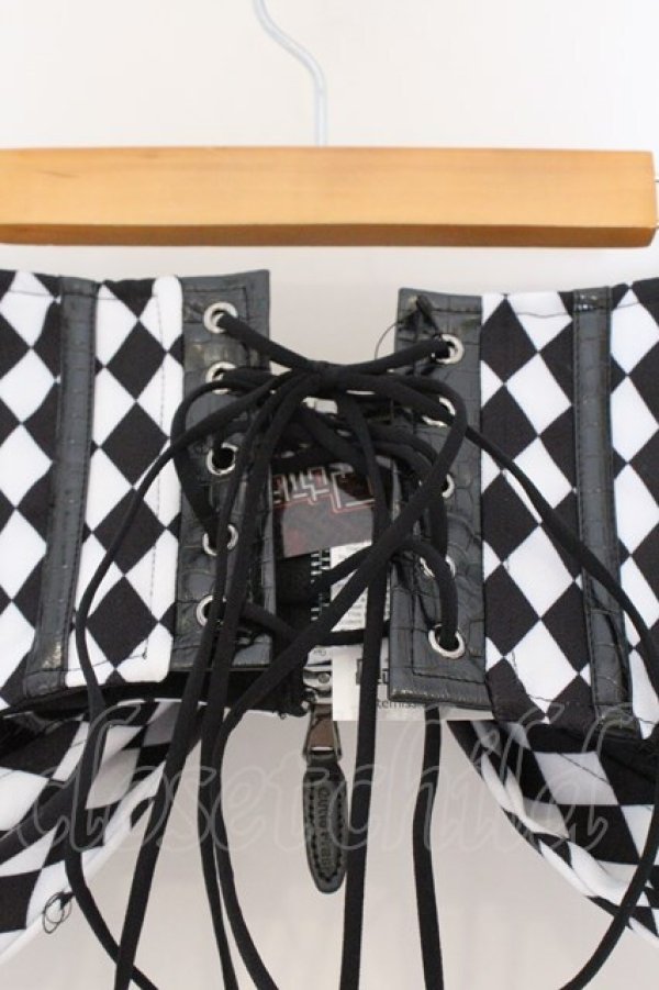 画像4: Qutie Frash / リボン帯コルセット  ブラック O-26-03-09-049-QU-TO-YM-OS (4)