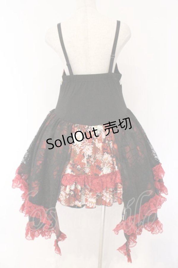 画像6: Qutie Frash / 和柄キャミワンピース  レッド O-26-03-09-050-QU-OP-YM-OS (6)