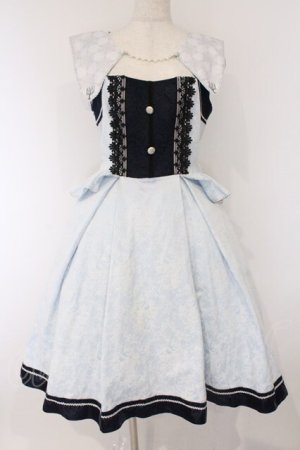 画像: Nightmare / Merry Krampus 襟付きジャンパースカート 2 サックス O-26-03-09-006-GO-OP-IG-OS