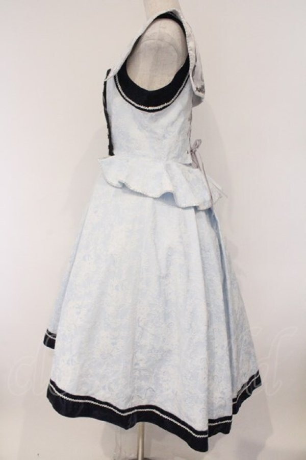 画像4: Nightmare / Merry Krampus 襟付きジャンパースカート 2 サックス O-26-03-09-006-GO-OP-IG-OS (4)